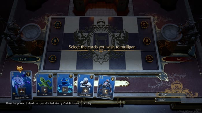 Don't forget to mulligan high cost carts at the start